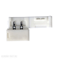 Коннектор для одноцветной светодиодной ленты 3528 жесткий (5 шт.) Elektrostandard LED 1A
