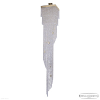 Каскадная хрустальная люстра Bohemia IVELE Crystal 83112/40IV-250 G