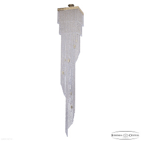 Каскадная хрустальная люстра Bohemia IVELE Crystal 83112/40IV-250 G