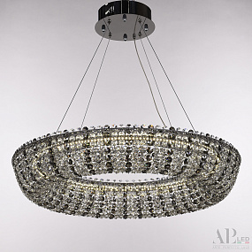 Хрустальная подвесная светодиодная люстра APL LED Sicilia SH502.0.60.R.Ni.4000.Clear.731