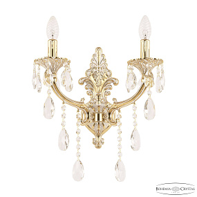 Бра с хрусталем Bohemia Ivele Crystal Verona 7216B14/2/175 B GW