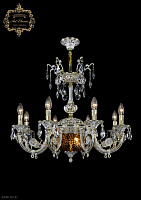 Хрустальная подвесная люстра Bohemia Art Classic 31.12.8.KR175SP.250IT.GW.Sp.Amber.1C