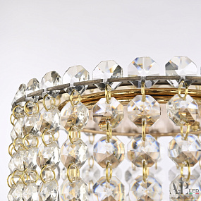 Хрустальная настольная лампа APL LED Sicilia SH500.L3.17-26.A.Gd.E14