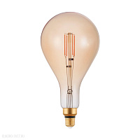 Светодиодная лампа PS160, 4W(E27), 2200K, 400lm, янтарь, диммир. EGLO LM_LED_E27 12592