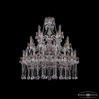 Большая хрустальная люстра Bohemia IVELE Crystal 1413/16+8+4/300/3d Pa