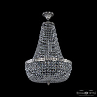 Хрустальная подвесная люстра Bohemia IVELE Crystal 19111/H2/45IV Ni C1