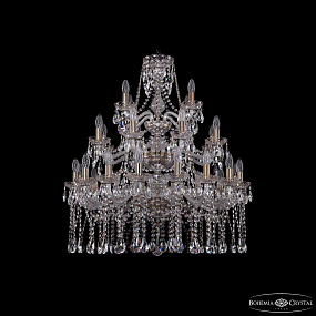 Большая хрустальная люстра Bohemia IVELE Crystal 1413/16+8+4/300/3d Pa