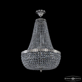 Хрустальная подвесная люстра Bohemia IVELE Crystal 19111/H2/45IV Ni C1