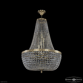Хрустальная подвесная люстра Bohemia IVELE Crystal 19111/H2/55IV G C1