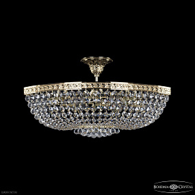 Хрустальная потолочная люстра Bohemia IVELE Crystal 19283/55IV G