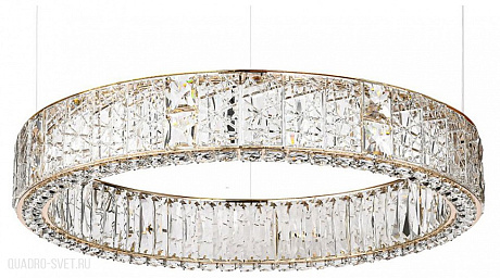 Подвесная светодиодная хрустальная люстра Odeon Light VERSION 5071/100L