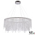 Большая хрустальная светодиодная люстра APL LED Sicilia SH02.93.D.Ni.4000
