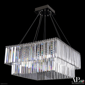 Хрустальная подвесная светодиодная люстра APL LED Sicilia SH10.71.C.Ni.4000