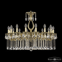 Подвесная хрустальная люстра Bohemia Ivele Crystal Verona 72302/16/300 A GB