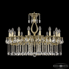 Подвесная хрустальная люстра Bohemia Ivele Crystal Verona 72302/16/300 A GB