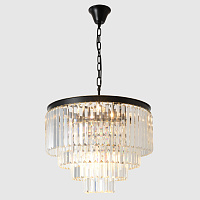 Подвесная хрустальная люстра Crystal Lux MAXIME SP6 BLACK
