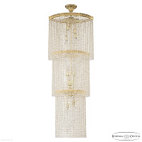 Каскадная хрустальная люстра Bohemia IVELE Crystal 83303/55IV-150 G