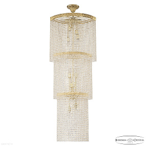 Каскадная хрустальная люстра Bohemia IVELE Crystal 83303/55IV-150 G