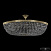 Большая хрустальная люстра Bohemia IVELE Crystal 19113/100IV Pa