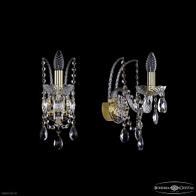 Бра с хрусталем Bohemia IVELE Crystal 1411B/1/141 G