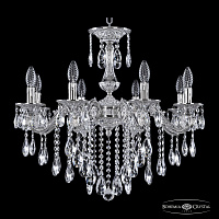Подвесная хрустальная люстра Bohemia Ivele Crystal Florence 71102/8/210 B NW