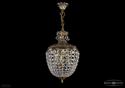 Хрустальный подвесной светильник Bohemia IVELE Crystal 1777/30/GB