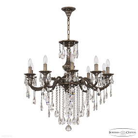 Хрустальная подвесная люстра Bohemia IVELE Crystal AL78101/10/250 B SGB