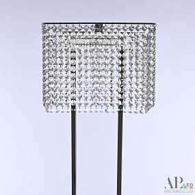 Хрустальный светодиодный торшер APL LED Rimini S500.T1.30-150.A.Ni.4000