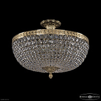 Хрустальная потолочная люстра Bohemia IVELE Crystal 19151/45IV G C1