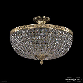 Хрустальная потолочная люстра Bohemia IVELE Crystal 19151/45IV G C1