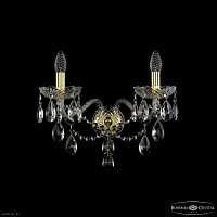Бра с хрусталем Bohemia IVELE Crystal 1415B/2/200/XL G