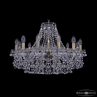 Хрустальная подвесная люстра Bohemia IVELE Crystal 1409/12/240 Pa
