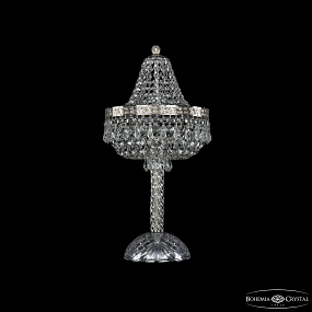 Хрустальная настольная лампа Bohemia IVELE Crystal 19271L4/H/25IV Ni