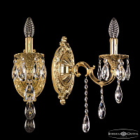 Бра с хрусталем Bohemia Ivele Crystal Verona 7201B10/1/175 B G