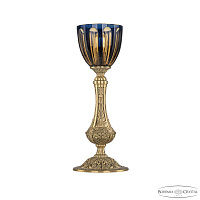 Настольная лампа Bohemia Ivele Crystal Florence 71100L/15 FP P1 Amber-Blue/H-1H