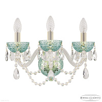 Бра хрустальное Bohemia IVELE Crystal 5402B/3/165 G Birusa/M-1F