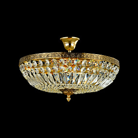 Хрустальная потолочная люстра Maytoni Tiara DIA500-CL-40-06-G
