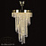 Люстра подвесная ARTGLASS SPIRAL 400x700 DROPS CE