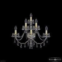 Бра с хрусталем Bohemia IVELE Crystal 1409B/3+2+1/240 G