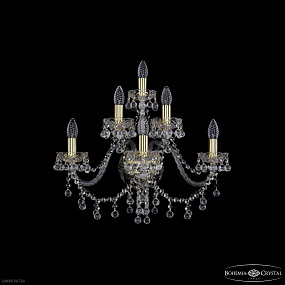 Бра с хрусталем Bohemia IVELE Crystal 1409B/3+2+1/240 G