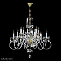 Большая хрустальная люстра ArtGlass MIRACLE 03-CH