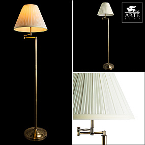 Торшер Arte Lamp CALIFORNIA A2872PN-1AB