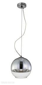 Подвесной светильник Crystal Lux WOODY SP1 D200 CHROME