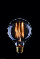 Лампа LOFT Voltega G80 (Янтарь нити) 60W Е27 VG6-G80A1-60W