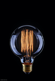 Лампа LOFT Voltega G80 (Янтарь нити) 60W Е27 VG6-G80A1-60W