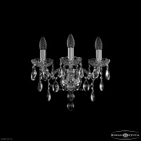 Бра хрустальное Bohemia IVELE Crystal 1415B/3/141 Ni