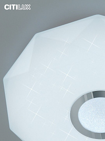 Потолочный светодиодный светильник CITILUX Диамант Смарт CL713A30G