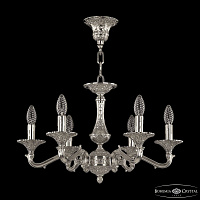 Подвесная хрустальная люстра Bohemia Ivele Crystal Verona 72102/6/175 Ni