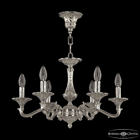 Подвесная хрустальная люстра Bohemia Ivele Crystal Verona 72102/6/175 Ni