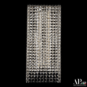 Бра хрустальное светодиодное APL LED Sicilia SH500.B1.20-45.A.Ni.4000